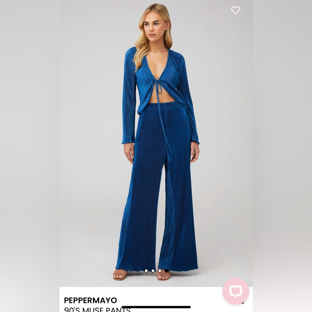 Peppermayo Blue Pant Set